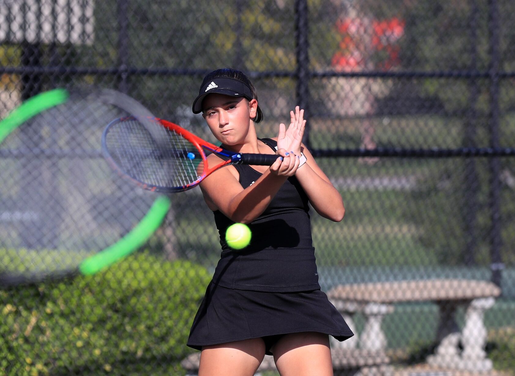 Class 2 girls tennis quarterfinal: Parkway Central 5, Cor Jesu 4